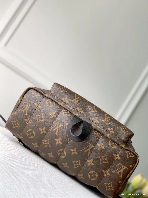Official oldcobbler NEW EDITION VUITTON MM LOUIS SPRINGS PALM 0730